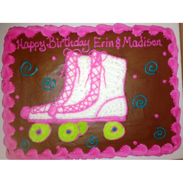 Roller Skate Cake