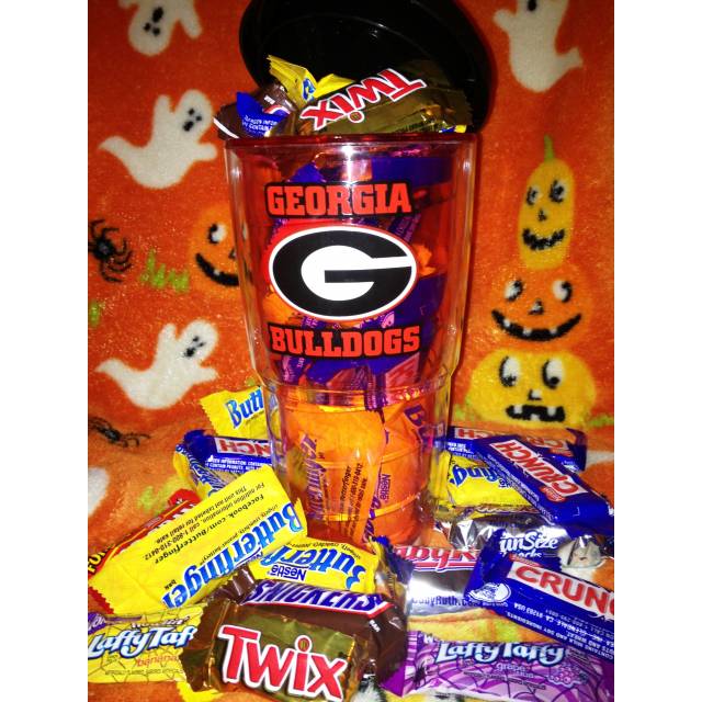 Georgia 'G' Souvenir Tumbler filled w/ Candy