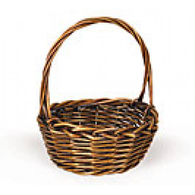 Large Traditional Handwoven Gift Basket