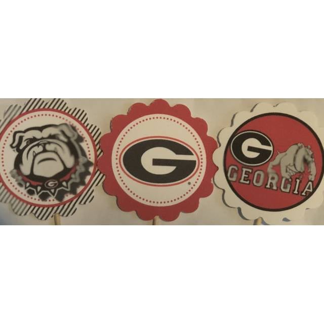 Georgia Themed Toothpicks