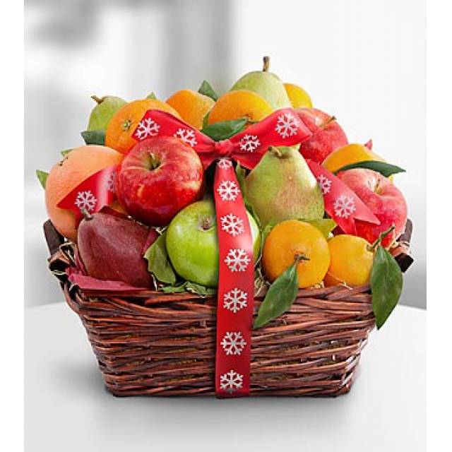 Christmas Fruit Basket