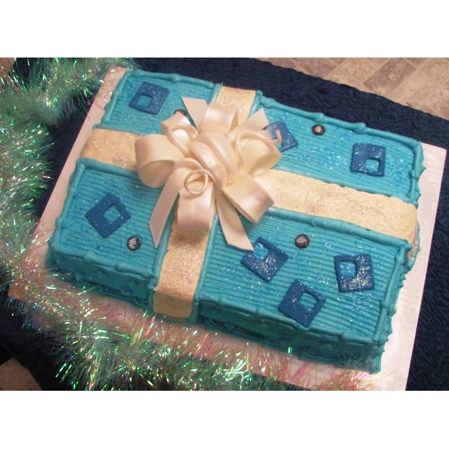 Gift Box Cake