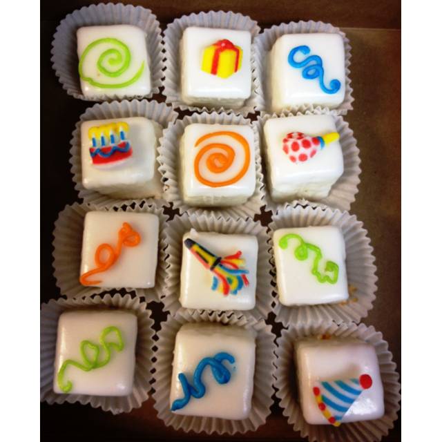 Petit Four Cupcakes (dozen)