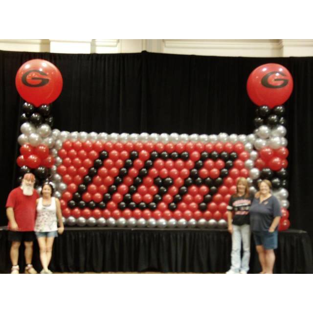 UGA Balloon Banner