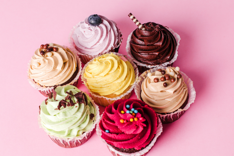 Cupcake Gift Basket