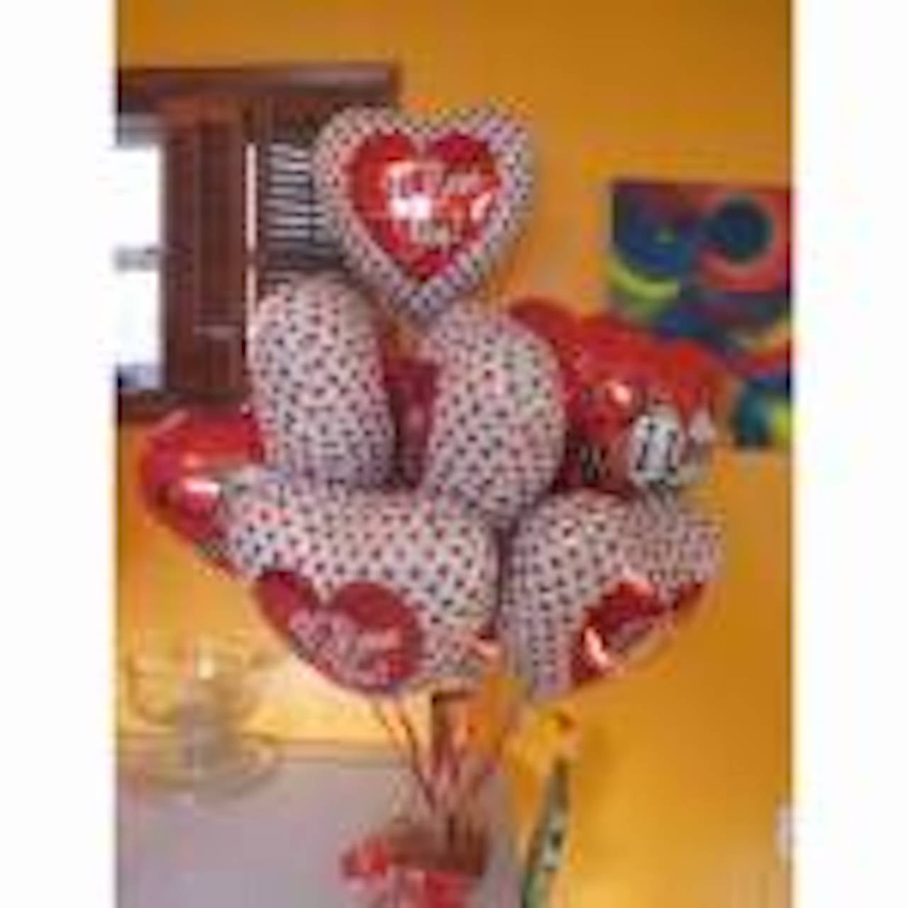 'I Love You' Mylar Balloon Bouquet