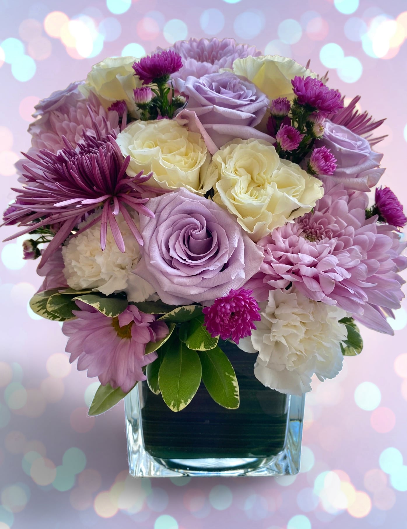 lovely lavender cube