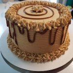 Caramel Birthday Cake