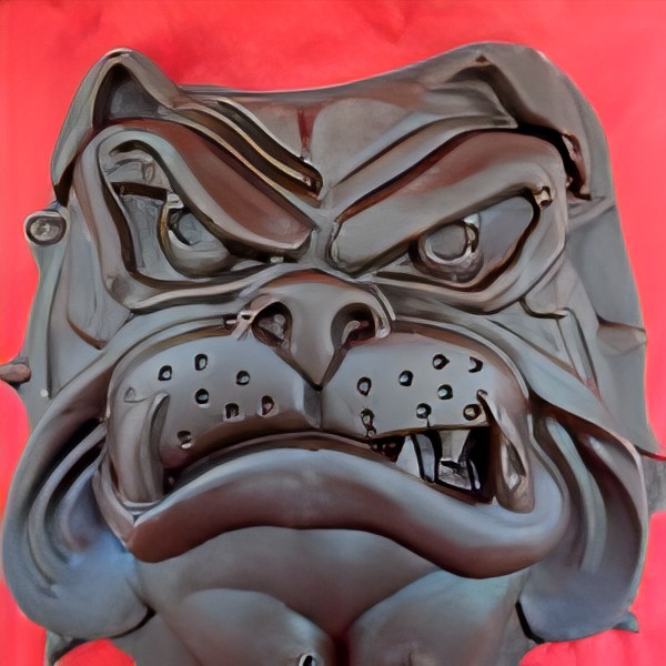 Chocolate Dawg Head