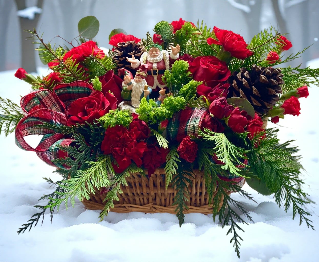 Santa Basket