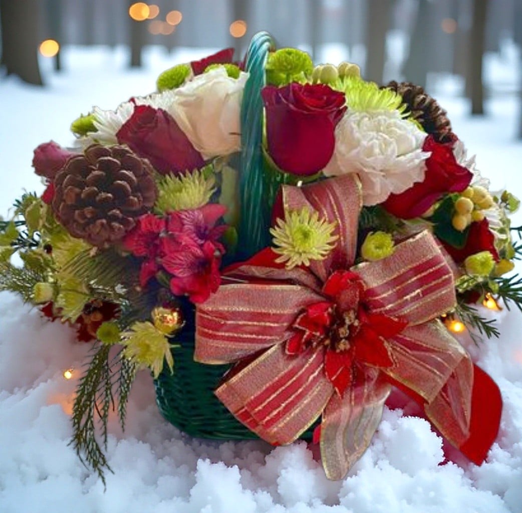 Christmas basket