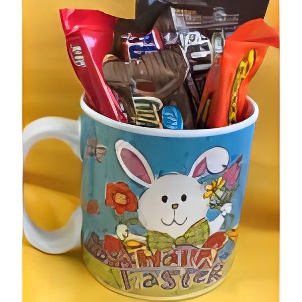 Easter Coffee Mug w/ Candy